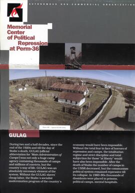 Memorial Center of Political Repression at Perm-36