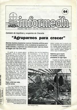 Informedh n°64. "Agruparnos para crecer".