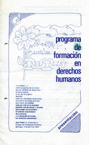 Programa de formación en Derechos Humanos