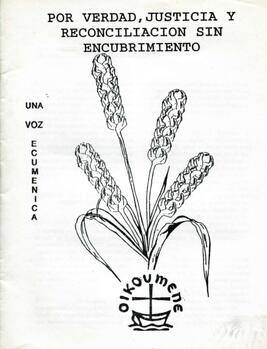 Por verdad, justicia y reconciliación sin encubrimiento. Una voz ecuménica.