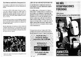 No más desapariciones forzadas