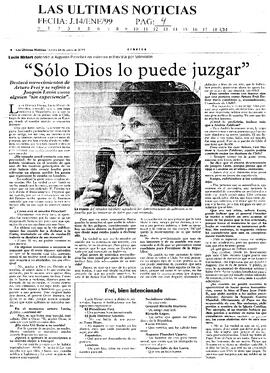 "Solo Dios lo puede juzgar"