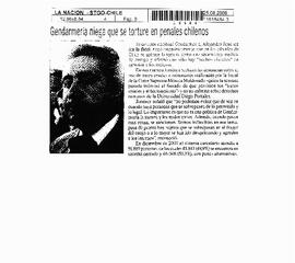 Gendarmería niega que se torture en penales chilenos.