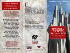 “Mausoleo Víctimas de Lonquén”