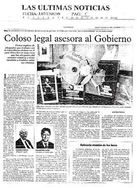 Coloso legal asesora al Gobierno