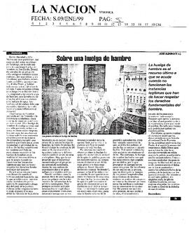 Sobre una huelga de hambre