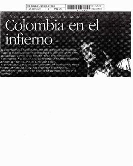 Colombia en el infierno. Violaciones a los Derechos Humanos.