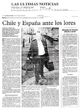 Chile y España ante los lores
