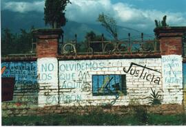 Muro perimetral Villa Grimaldi