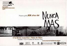 Nunca más! Memoria abierta
