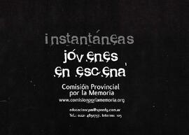 Instantáneas Jóvenes en escena. Comisión Provincial por la Memoria
