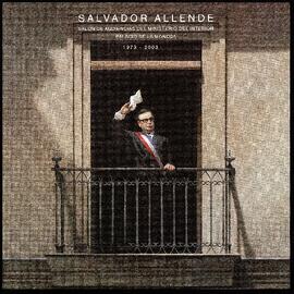 Salvador Allende. Salón de Audiencias del Ministerio del Interior Palacio de La Moneda 1973-2003.
