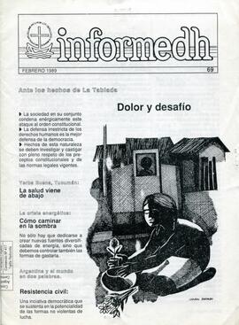 Informedh n°69. Ante los hechos de la Tablada: Dolor y desafío.