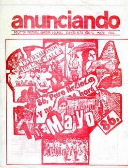 Anunciando. Boletín Pastoral Obrera Decanal n°2