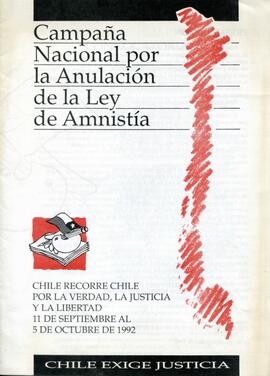 Campaña Nacional por la Anulación de la Ley de Amnistía