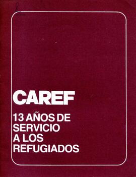 CAREF. 13 años de servicio a los refugiados