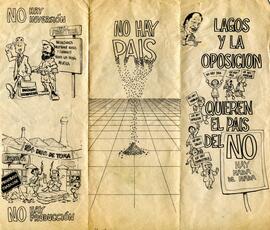 Lagos y la oposición. Quieren el país del NO hay nada.