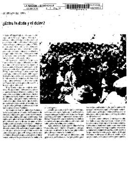 ¿Entre la duda y el dolor?