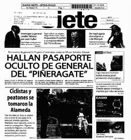 Hallan pasaporte oculto de general del "Piñeragate".