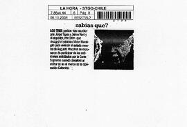 Sabías que?